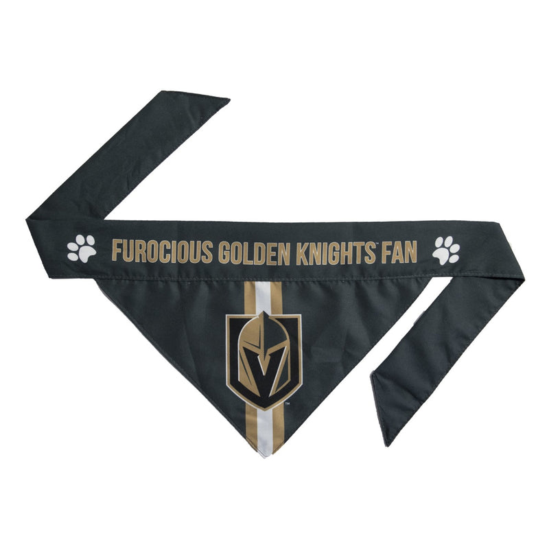 Vegas Golden Knights Pet Reversible Paisley Bandana - National Fur League