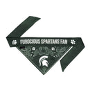 Michigan State Spartans Pet Reversible Paisley Bandana - National Fur League