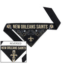 New Orleans Saints Pet Reversible Paisley Bandana - National Fur League