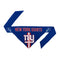 New York Giants Pet Reversible Paisley Bandana - National Fur League