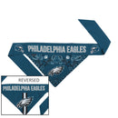 Philadelphia Eagles Pet Reversible Paisley Bandana - National Fur League