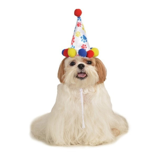 Paw Print Birthday Pet Hat - National Fur League