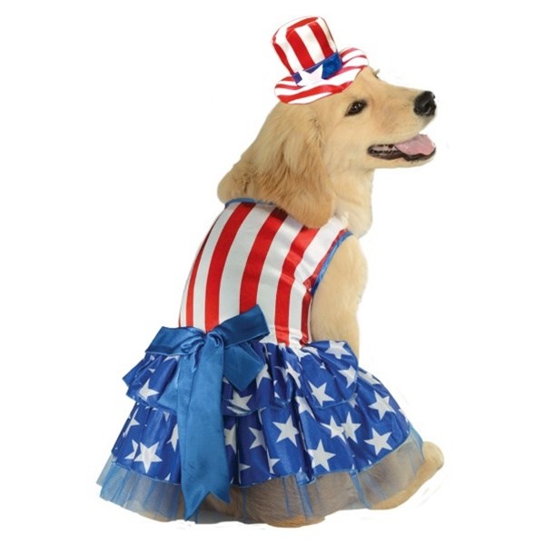 Patriotic Pooch Pet Costume - National Fur League