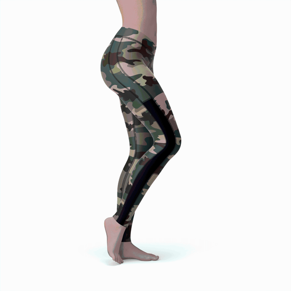 Veronica Mesh Green Camo