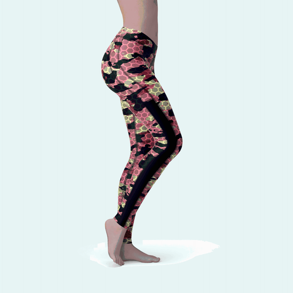 Veronica Mesh Pink Stone Camo