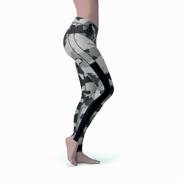 Veronica Mesh Digital Grey Camo