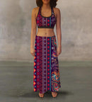 Ethnic Tribal Maxi Skirt