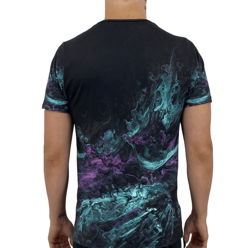 Teal Liquid Men's T-Shirt