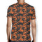 Black & Orange Camo Men's T-shirt