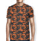 Black & Orange Camo Men's T-shirt