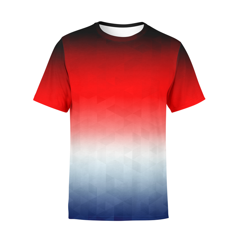 Men's Patriotic Triangles T-Shirt