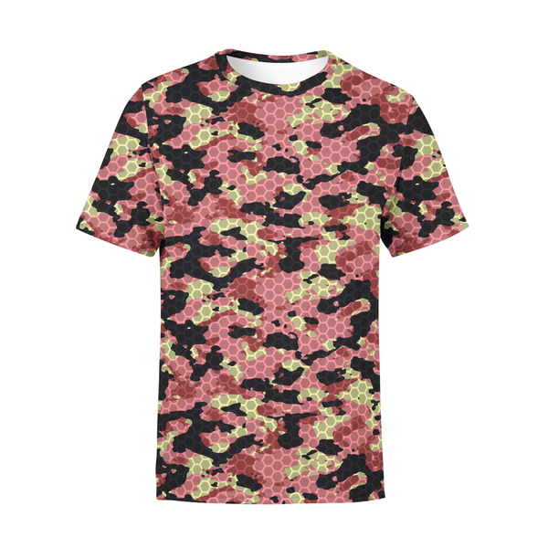 Men's Pink Stone Camo T-Shirt