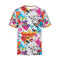 Men's Tattoo Fish and Flowers T-Shirt