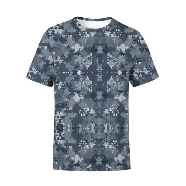 Men's Digital Blue Camo T-Shirt