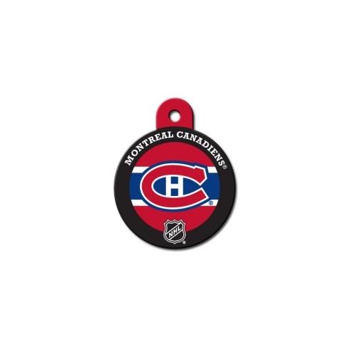 Montreal Canadiens Large Circle Id Tag - National Fur League