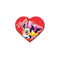 Minnie Mouse Heart Id Tag - National Fur League