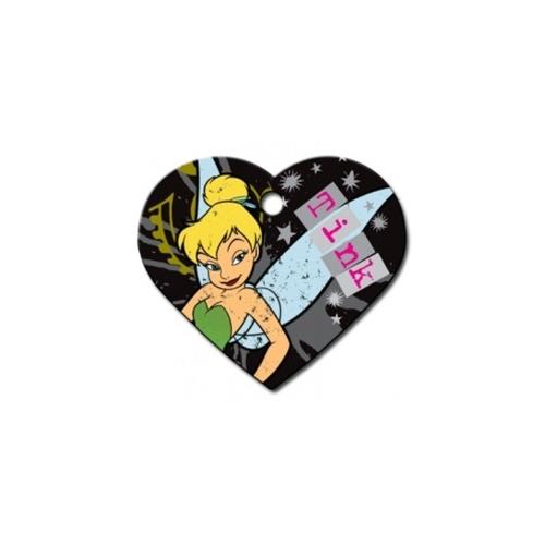 Tinker Bell Heart Id Tag - National Fur League