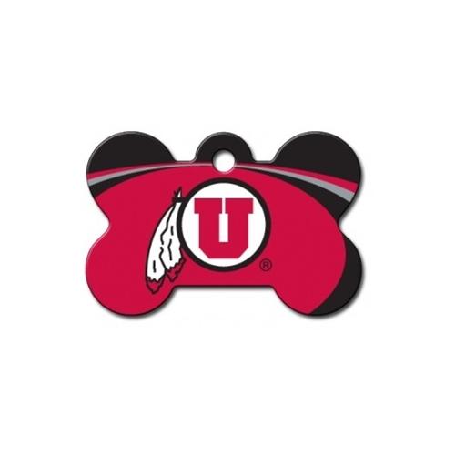 Utah Utes Bone Id Tag - National Fur League
