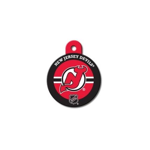 New Jersey Devils Large Circle Id Tag - National Fur League