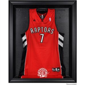Toronto Raptors Black Framed Hardwood Classics 1995 - 2015 Logo Jersey Display Case