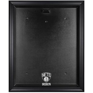 Brooklyn Nets Black Framed Logo Jersey Display Case