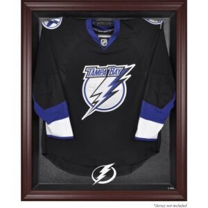 Tampa Bay Lightning Mahogany Framed Jersey Display Case