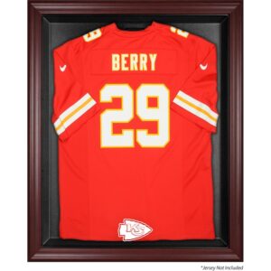 Kansas City Chiefs Mahogany Framed Jersey Display Case