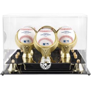 Toronto Blue Jays Golden Classic Three Baseball Logo Display Case