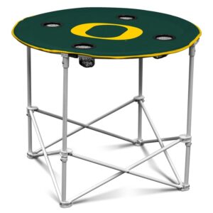 Green Oregon Ducks Round Table
