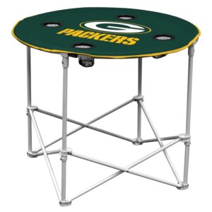 Green Green Bay Packers Round Table