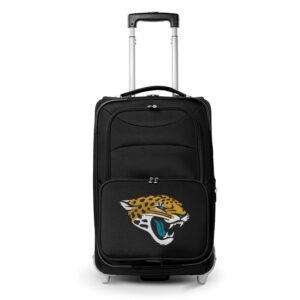 MOJO Black Jacksonville Jaguars 21" Softside Rolling Carry-On Suitcase