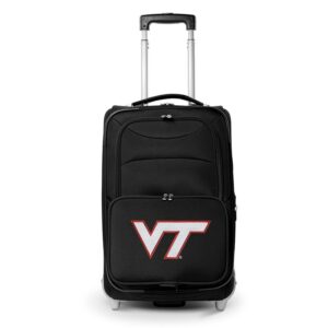 MOJO Black Virginia Tech Hokies 21" Softside Rolling Carry-On Suitcase