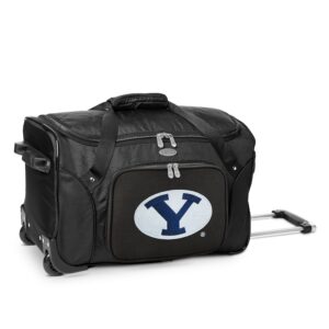 MOJO Black BYU Cougars 22" 2-Wheeled Duffel Bag