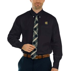 Men's Black Kennesaw State Owls Wicked Woven Long Sleeve Button-Down Shirt