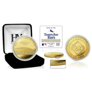 Highland Mint Tampa Bay Rays Gold Stadium Collector Coin