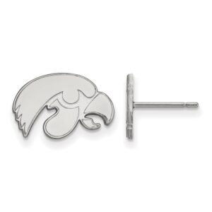 Women's Iowa Hawkeyes Sterling Silver XS Post Earrings