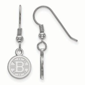 Women's Boston Bruins Sterling Silver XS Dangle Earrings