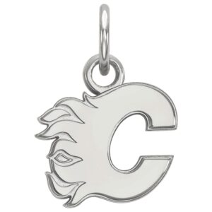 Women's Calgary Flames Sterling Silver XS Pendant