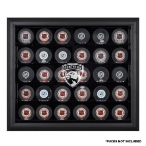 Florida Panthers 30-Puck Black Display Case