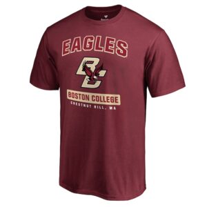 Men's Maroon Boston College Eagles Campus Icon T-Shirt