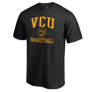 Men's Black VCU Rams In Bounds T-Shirt