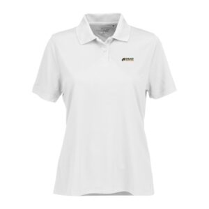 Women's White Florida A&M Rattlers Vansport Omega Plus Size Tech Polo