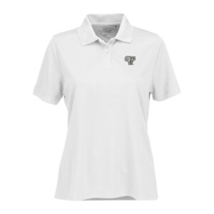 Women's White Fordham Rams Vansport Omega Plus Size Tech Polo