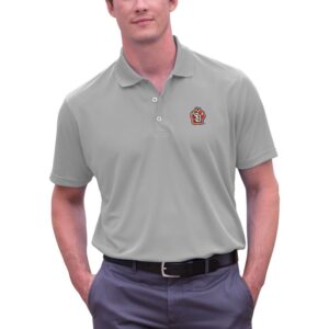 Men's Gray South Dakota Coyotes Big & Tall Vansport Omega Tech Polo