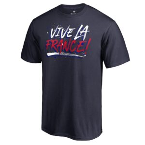 Men's Navy France Vive Le France T-Shirt