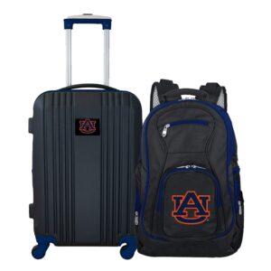 MOJO Black Auburn Tigers 2-Piece Luggage & Backpack Set