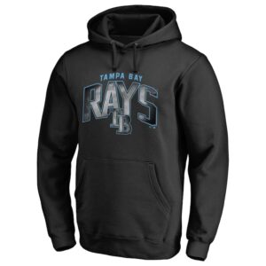 Men's Black Tampa Bay Rays Arch Smoke Pullover Hoodie