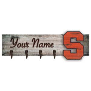Syracuse Orange 24" x 6" Personalized Mounted Coat Hanger