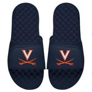 Men's ISlide Navy Virginia Cavaliers Primary Logo Slide Sandals