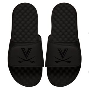 Men's ISlide Black Virginia Cavaliers Tonal Primary Logo Slide Sandals
